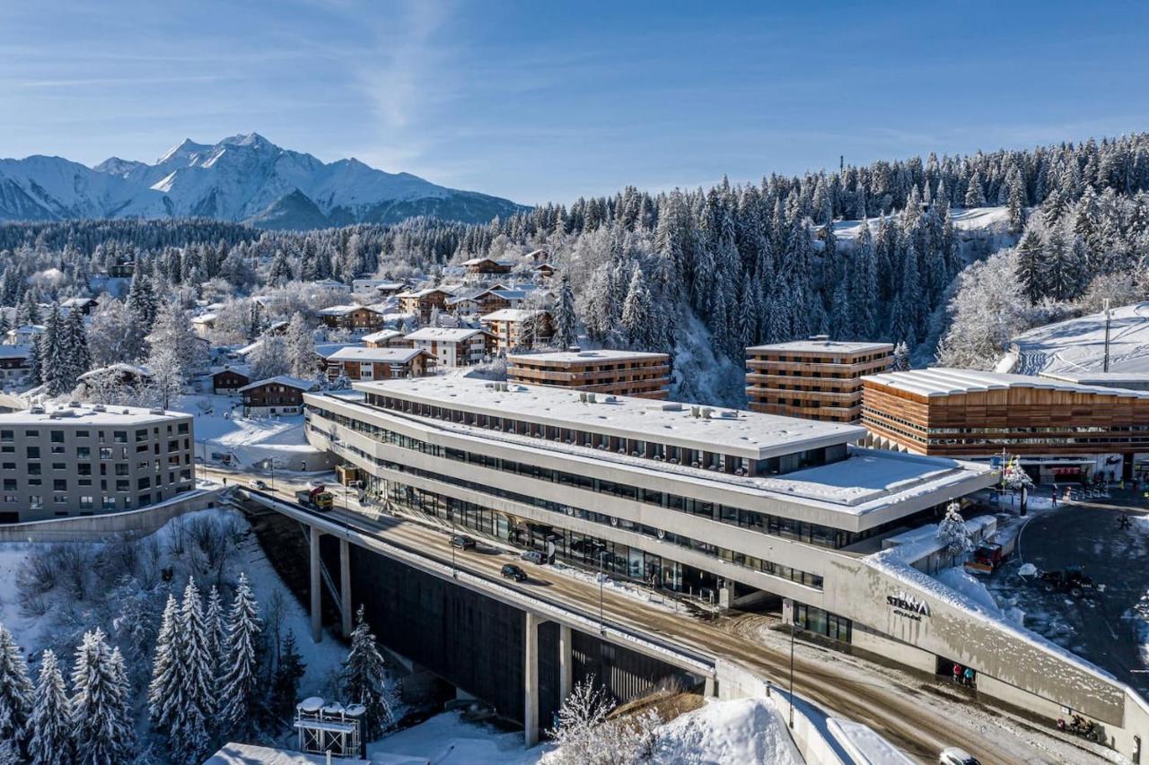 Ferienwohnung 3,5 Zimmer Direkt An Ski- Und Bikepiste فيلمز المظهر الخارجي الصورة