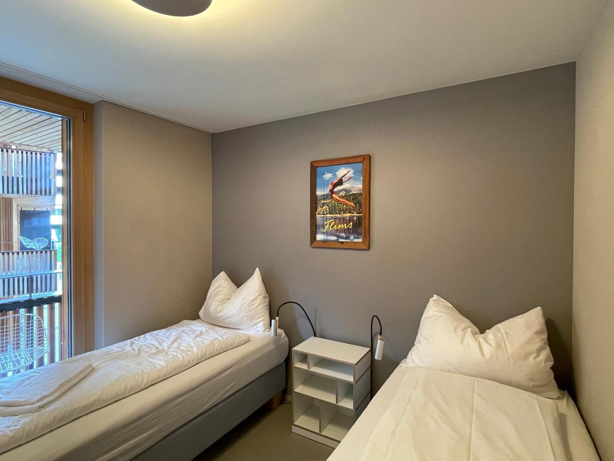 Ferienwohnung 3,5 Zimmer Direkt An Ski- Und Bikepiste فيلمز المظهر الخارجي الصورة